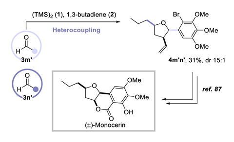 A chemical diagram