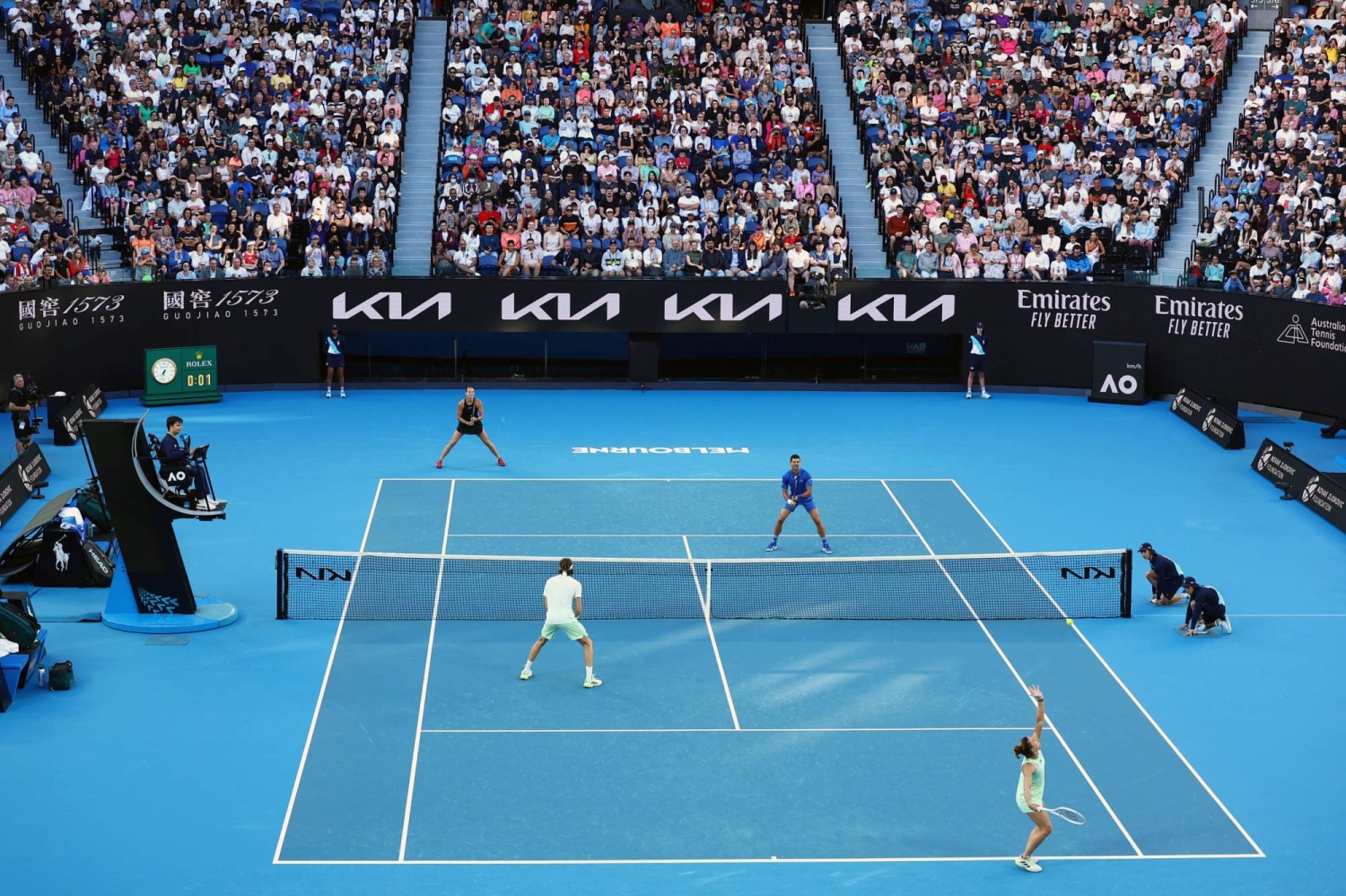 Djokovic and Sabalenka team up for all-star U.S. Open mixed doubles pairing