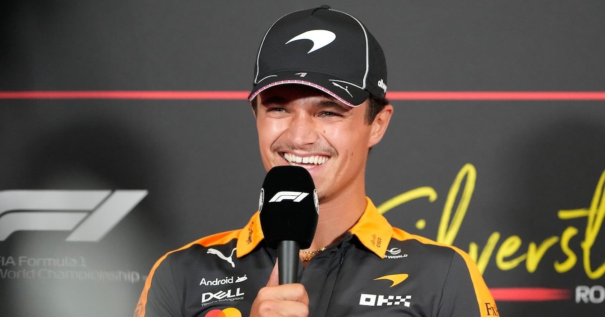 Landon Norris says reports Max Verstappen's interested in McLaren move are cool, but not serious