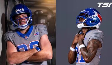 Josh Allen on the Buffalo Bills' alternate uniforms: 'Stop hating on the jerseys'