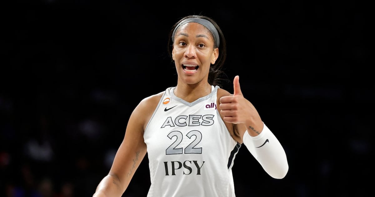 A'ja Wilson scores 28, adds 14 rebounds as Las Vegas Aces beat Portland Fire