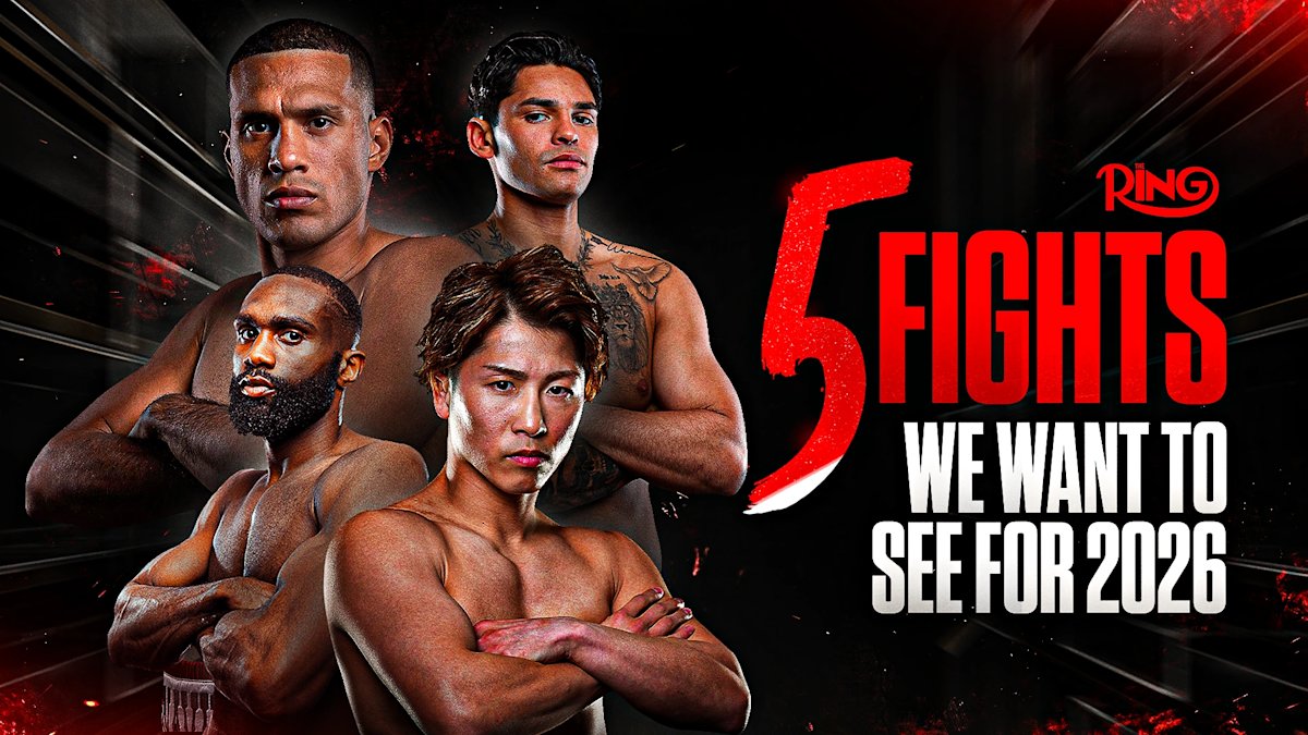 Fights The Ring staff wants to see to close out 2026