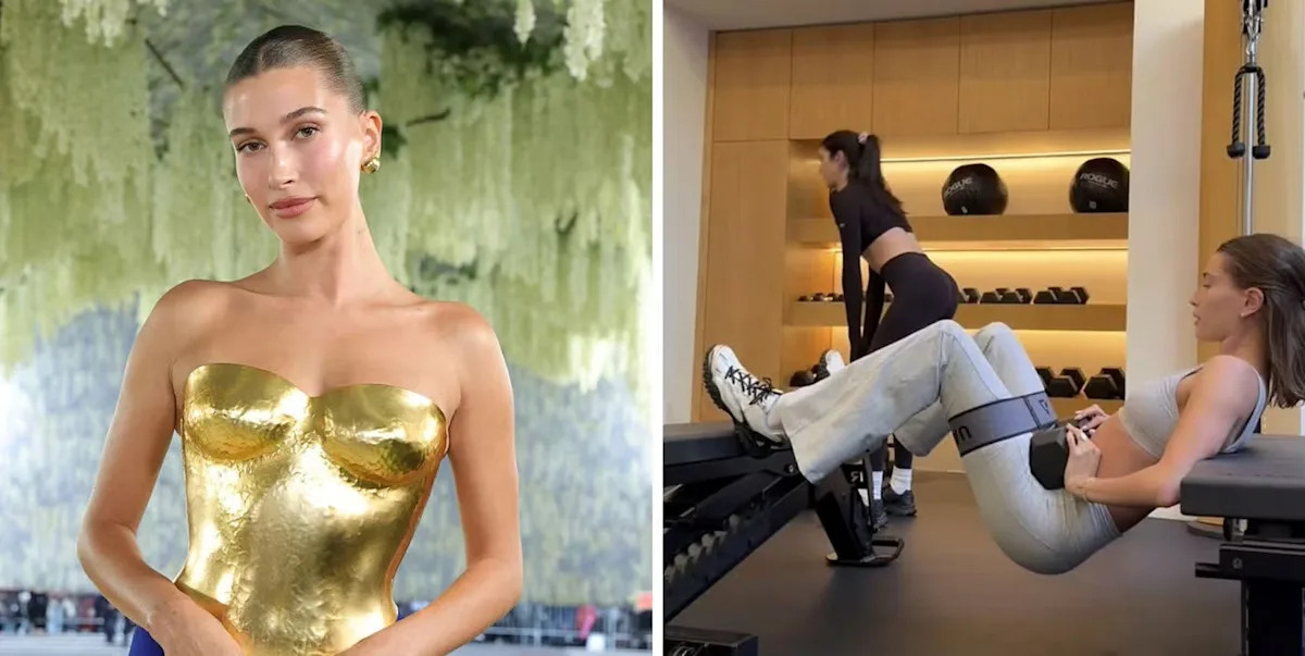 Hailey Bieber Swapped Pilates for Strength Training – Here’s the Exact 3-Move Glute Workout Her Trainer Recommends
