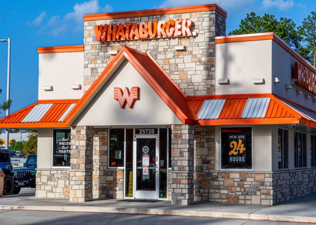 A Whataburger location. -