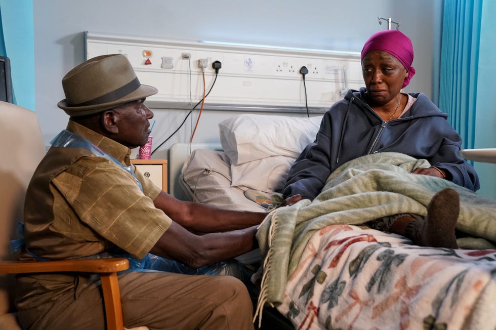 Patrick Trueman, Denise Fox, EastEnders patrick trueman, denise fox, eastenders