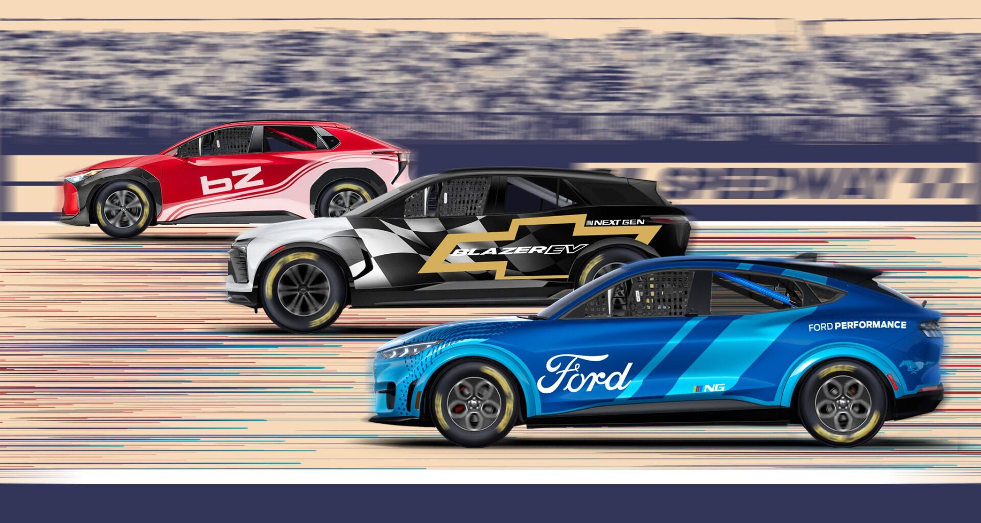 NASCAR Crossover Series: Best SUVs and EVs We Want to See Race