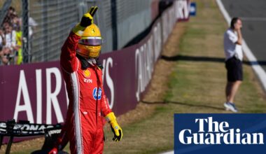 Lewis Hamilton delights home crowd with pole position for British GP sprint race | Formula One 2026