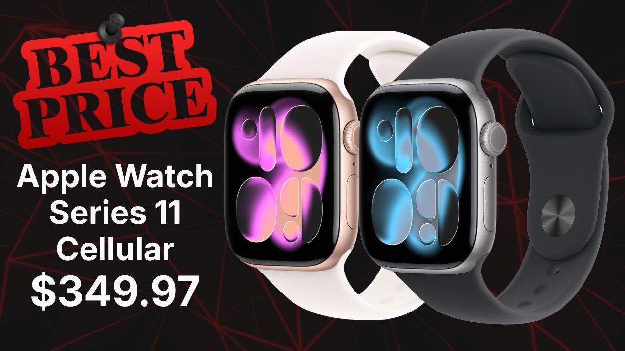 Apple Watch Series 11 Cellular now $150 off at Walmart