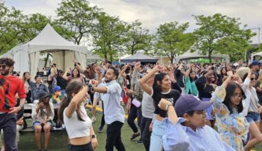 There are free waterfront dance parties in Toronto