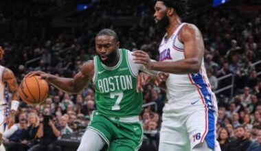 Jaylen Brown set to form All-Star trio with Joel Embiid, Tyrese Maxey in Philadelphia