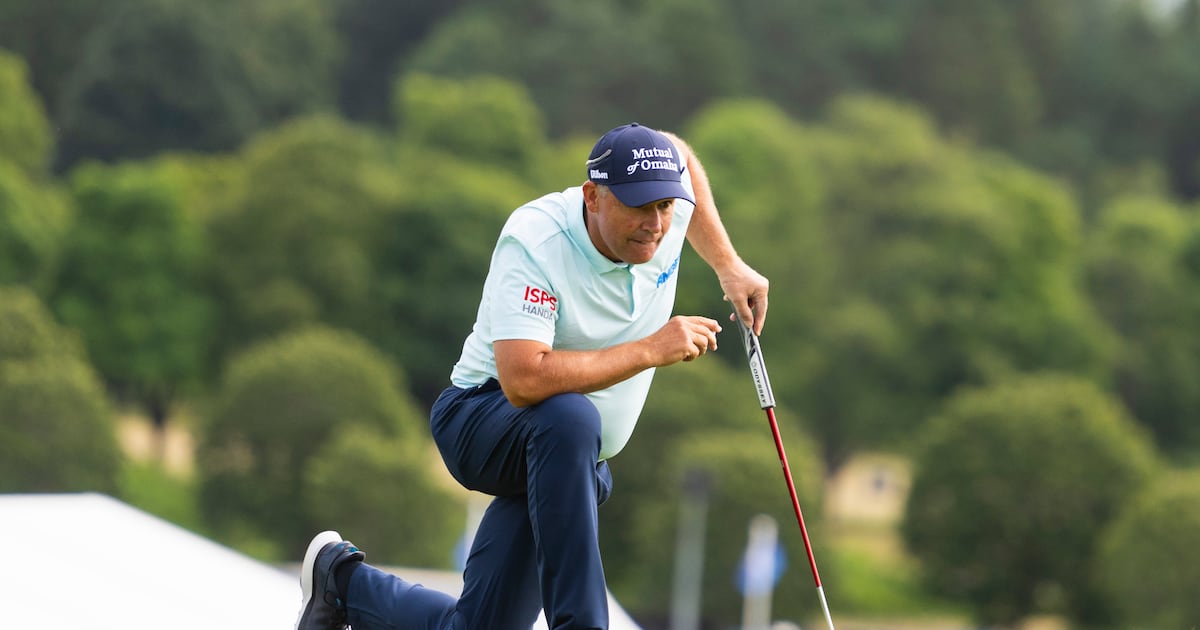 Hard work ahead for Pádraig Harrington as he tries to hold on to his seniors open title – The Irish Times