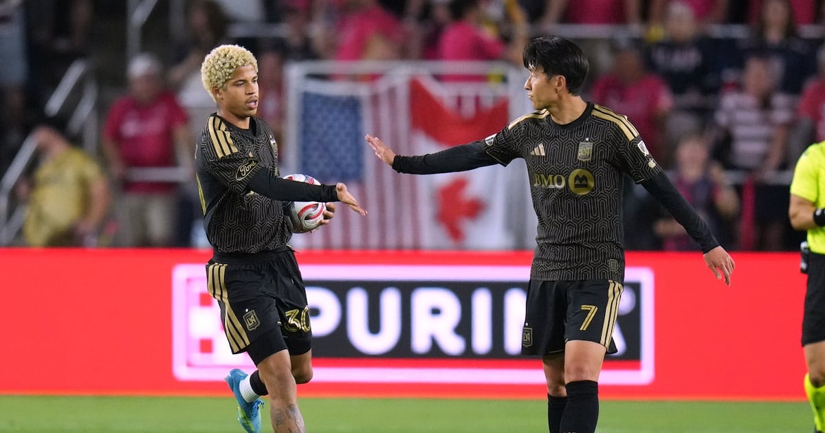 Heung-min Son, Denis Bouanga get first-half goals in surging LAFC’s win over Sporting Kansas City