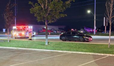 Pedestrian critically injured in Brampton crash