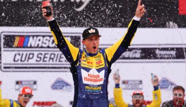 Denny Hamlin wins pole position for NASCAR's return to Chicagoland Speedway | National Sports