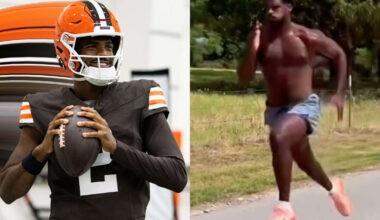 Shedeur Sanders looks locked in as Browns quarterback shares grueling Texas workout