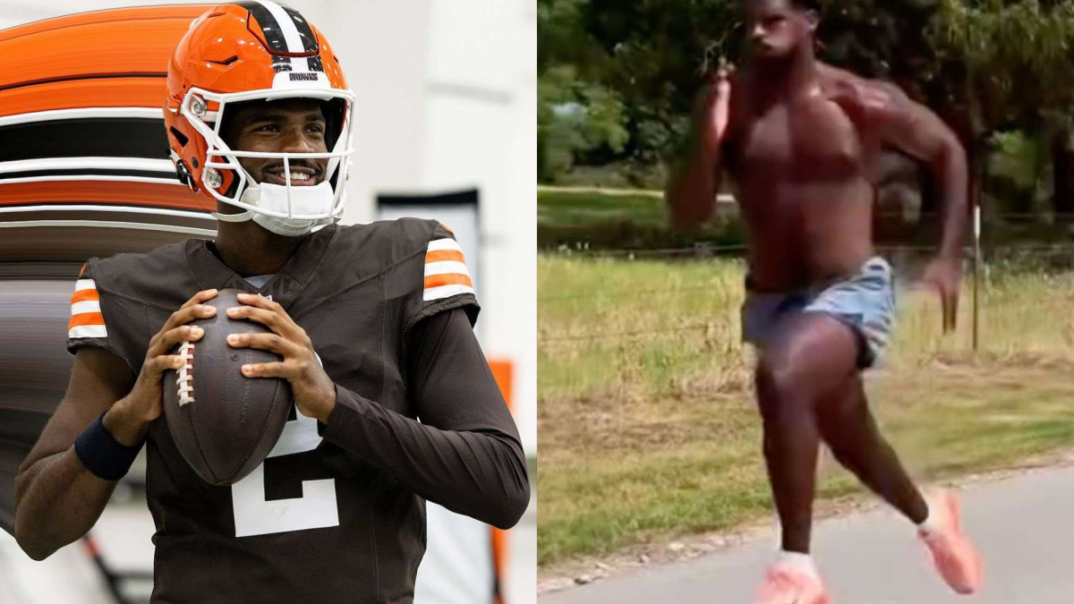 Shedeur Sanders looks locked in as Browns quarterback shares grueling Texas workout