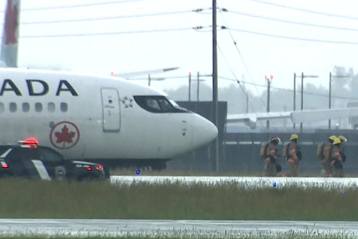 Air Canada plane veers off runway in Montreal; no injuries reported