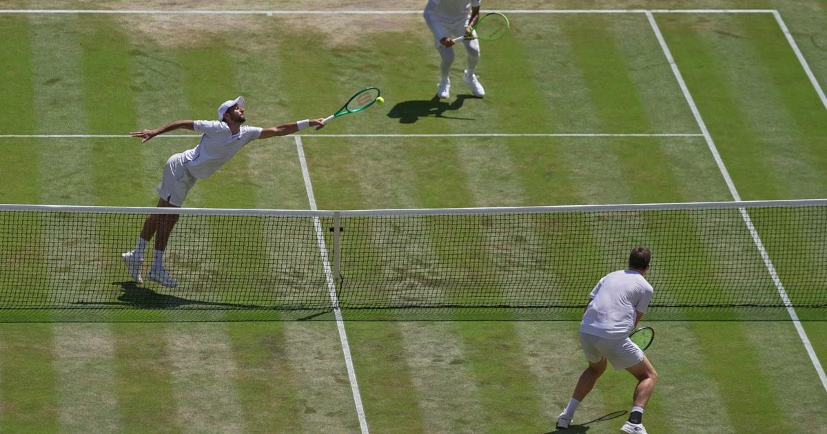 CORRECTION Britain Wimbledon Tennis | Nation & World