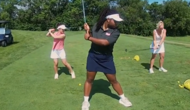 Girls Trip: WAND's Caroline and Alivia take a swing at golf | Community