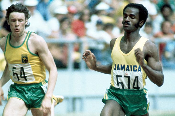 Jamaican sprinter Don Quarrie