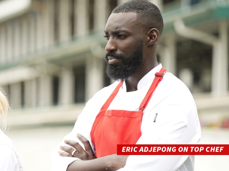 Eric Adjepong on Top Chef GETTY