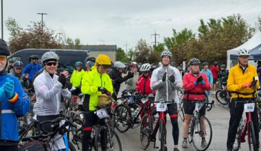 Bike riders push through challenging conditions to support Canadians living with Multiple Sclerosis - DiscoverAirdrie.com
