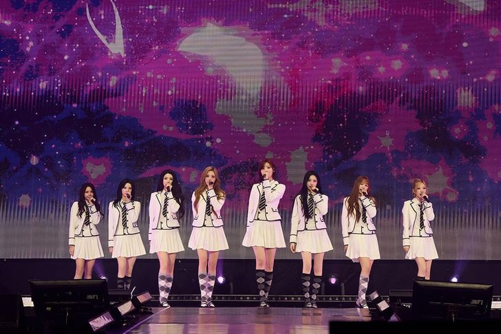 K-pop girl group Hearts2Hearts performs during its March fan meeting '2026 Hearts2Hearts Fanmeeting: Hearts 2 House in Jakarta' at Tennis Indoor Senayan in Jakarta, Indonesia. Courtesy of SM Entertainment
