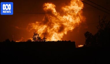 Wildfires devastate forests in Europe as temperatures rise again