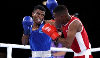 Treasure Moremi (BOT) seeks gold after digging deep to make 60kg quarter-finals