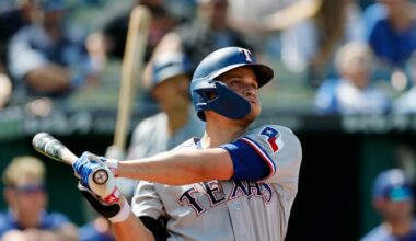 Texas Rangers SS Corey Seager lifted from game in first inning with ‘back discomfort’