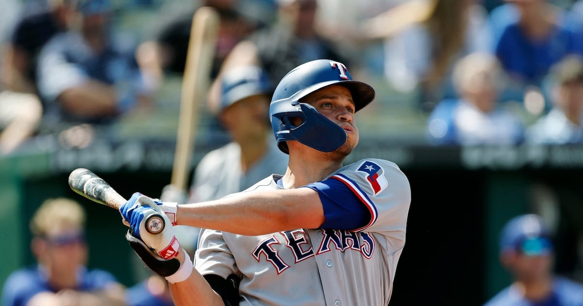 Texas Rangers SS Corey Seager lifted from game in first inning with ‘back discomfort’