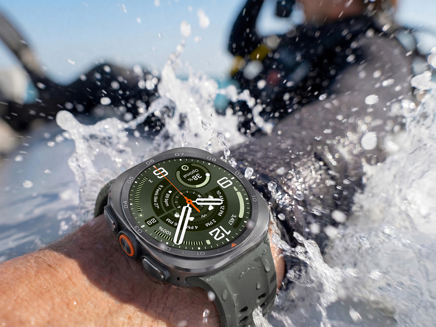 Samsung Galaxy Watch Ultra2 is fully waterproofed