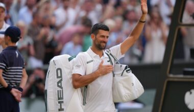 Wimbledon defeat makes Djokovic realize he’s ‘blessed and cursed’ by the success of his career