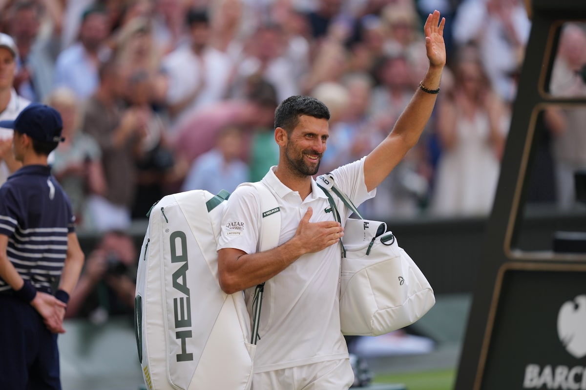 Wimbledon defeat makes Djokovic realize he’s ‘blessed and cursed’ by the success of his career