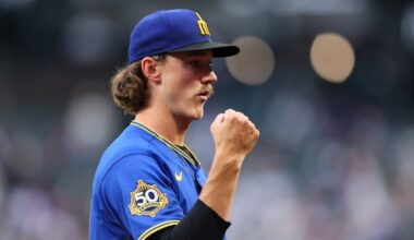 Bryce Miller carries no-hitter into seventh as Seattle Mariners top Los Angeles Angels to complete series sweep