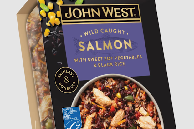 John West salmon bowl - product shot