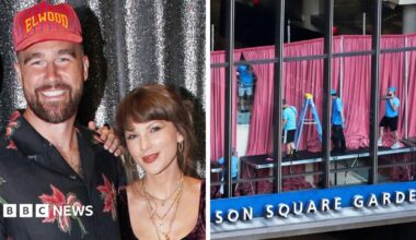 Taylor Swift wedding live updates: Excitement at Madison Square Garden for Travis Kelce wedding