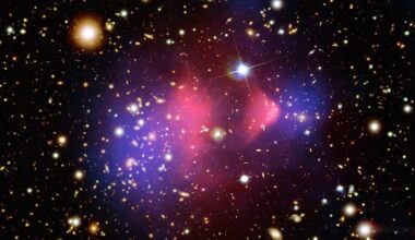 Does the Bullet Cluster contain a lot less dark matter than we thought? – Physics World