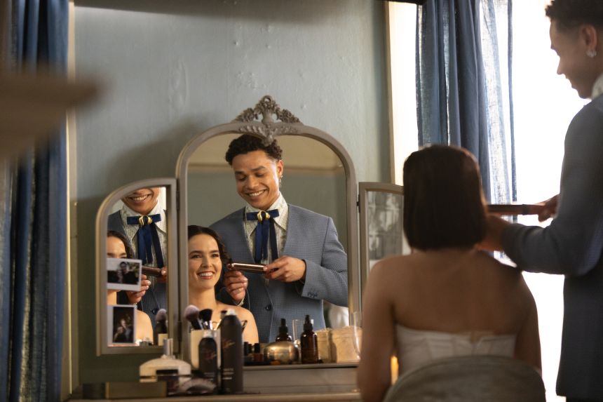 Zoey Deutch and Miles Gutierrez-Riley play best friends in 