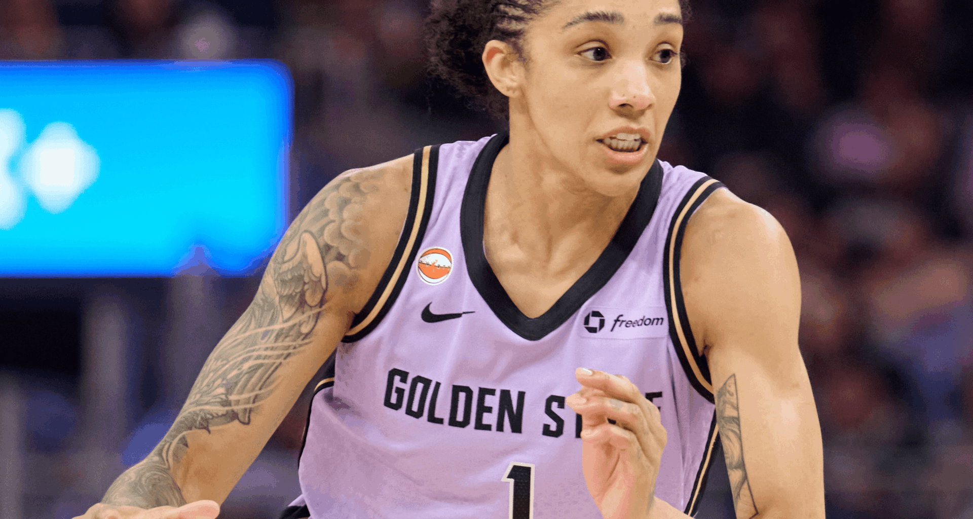 Gabby Williams of the Golden State Valkyries WNBA