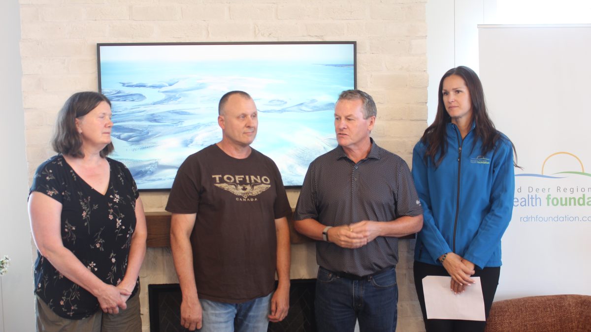 Red Deer Regional Health Foundation presents dream home to lottery winner