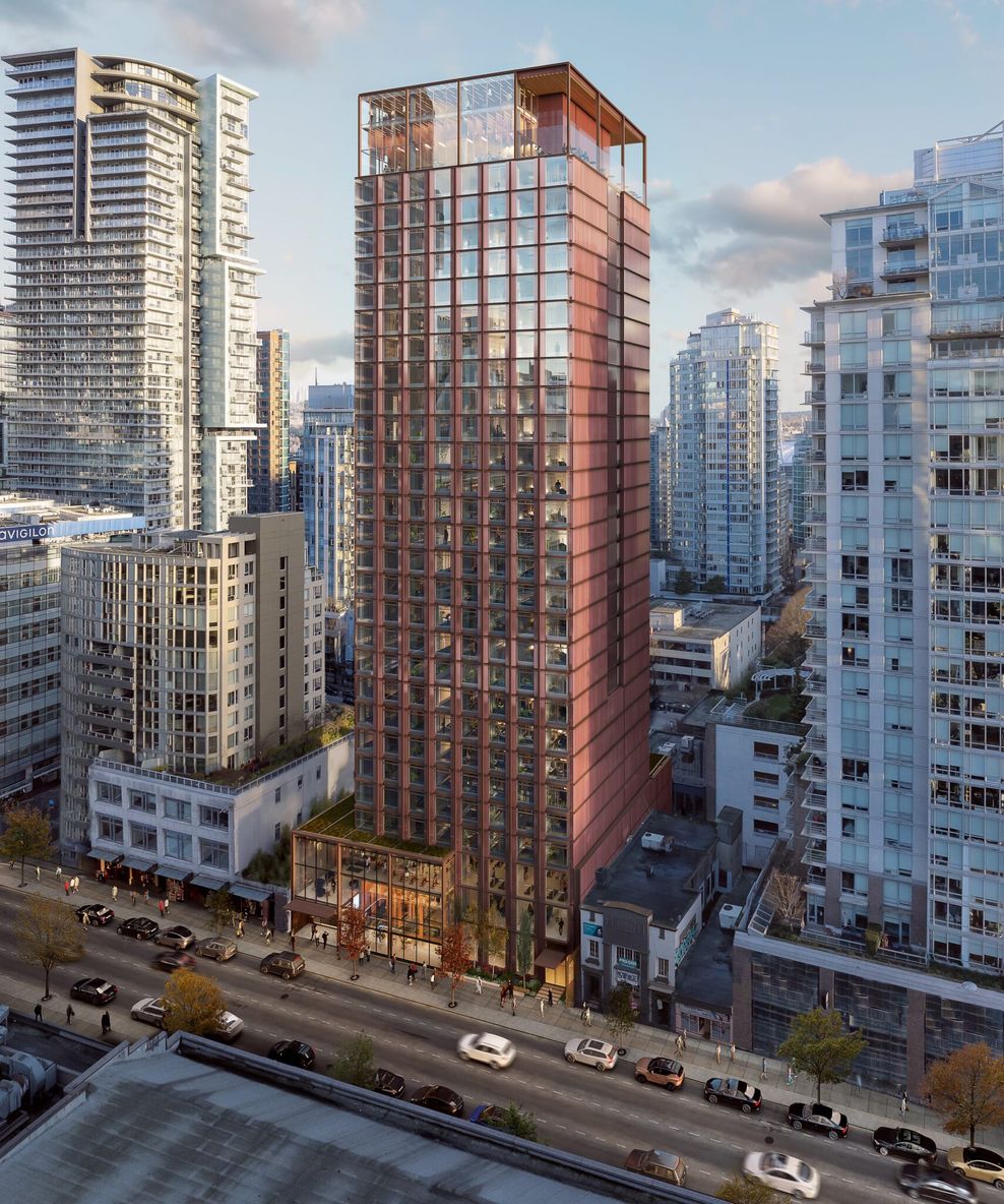 848-850 Seymour Street Vancouver Marriott hotel