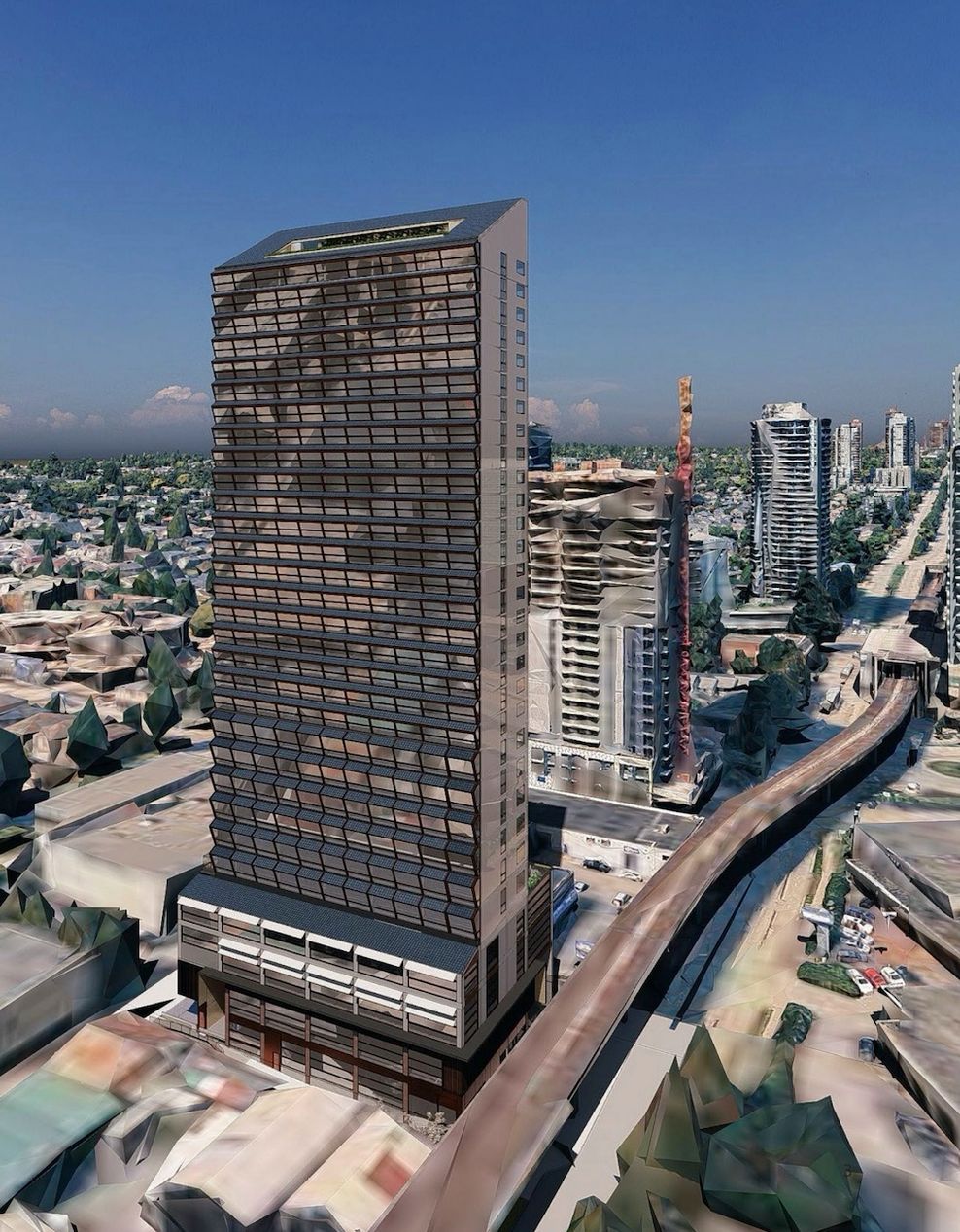 8555 Cambie Street Vancouver Breka hotel tower
