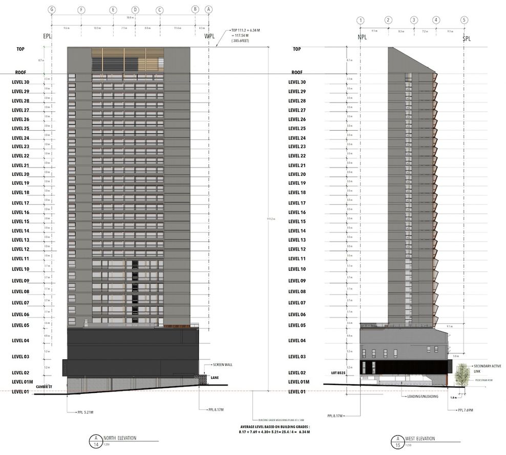 8555 Cambie Street Vancouver Breka hotel tower