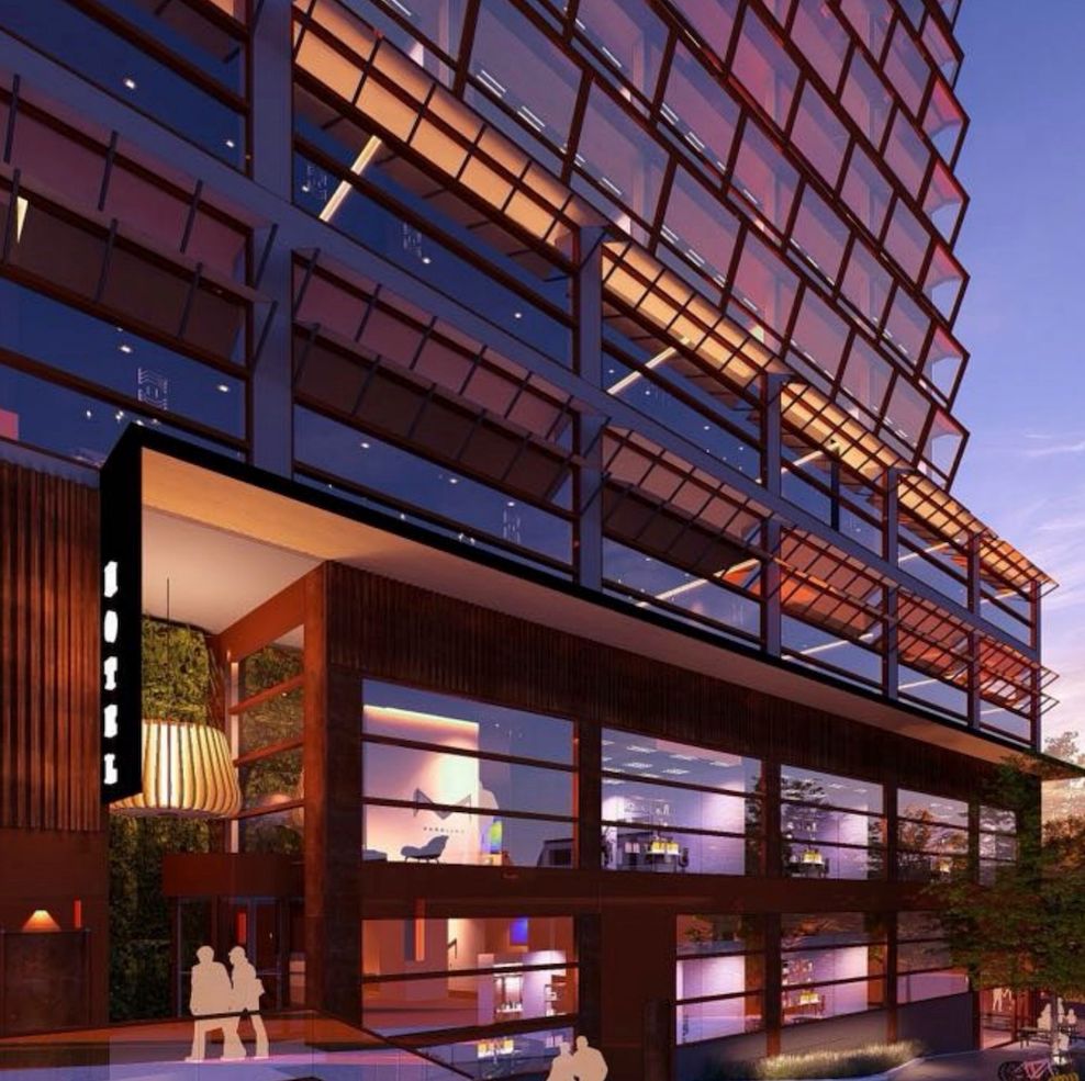 8555 Cambie Street Vancouver Breka hotel tower