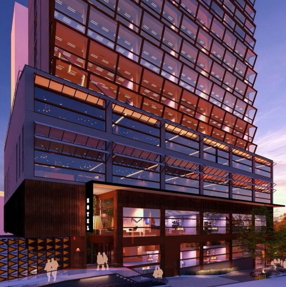 8555 Cambie Street Vancouver Breka hotel tower