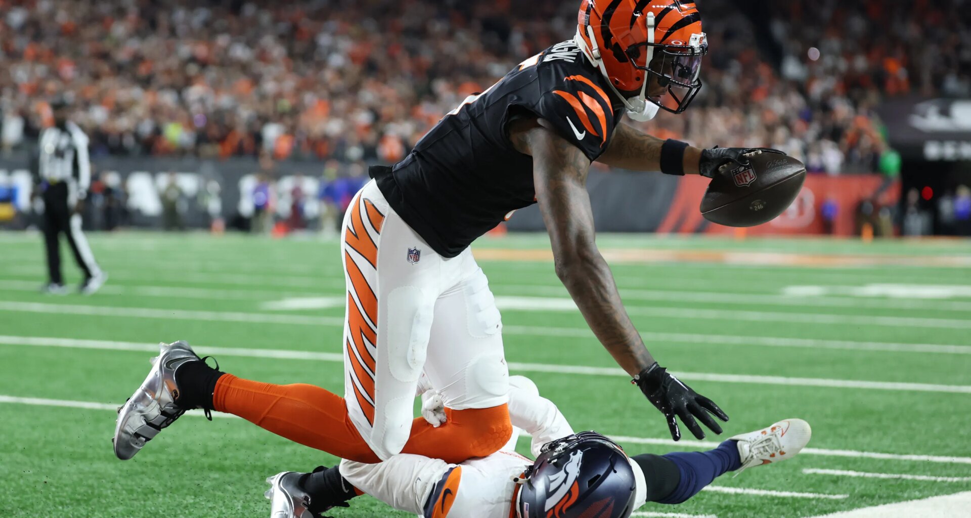 CBS Sports names Tee Higgins a part of the NFL’s best wide receiver duo