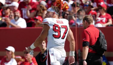 San Francisco 49ers DE Nick Bosa has a lot on line in 2026