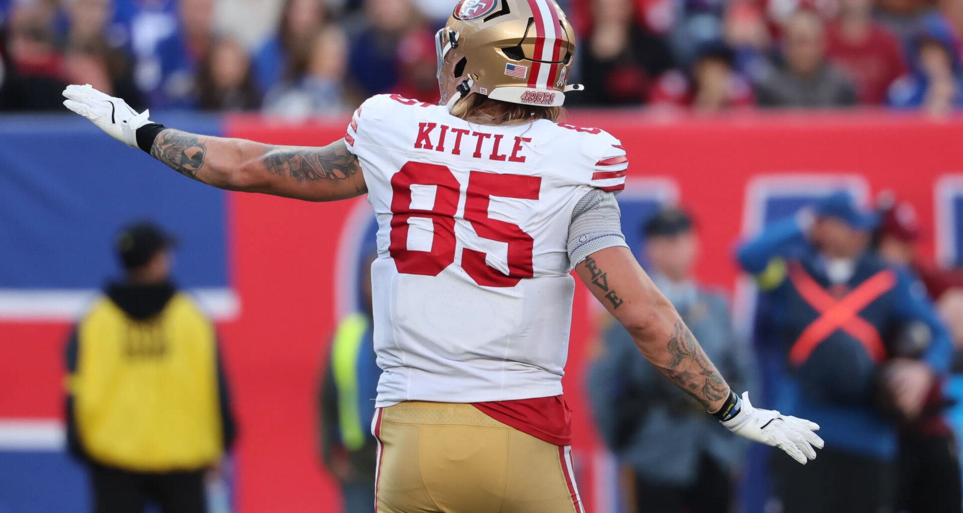 George Kittle still top TE in NFL, per PFF, despite age and injuries