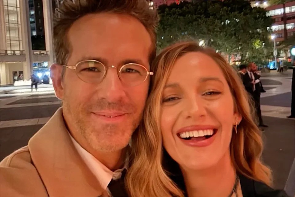 Blake Lively and Ryan ReynoldsCredit: Blake Lively/Instagram